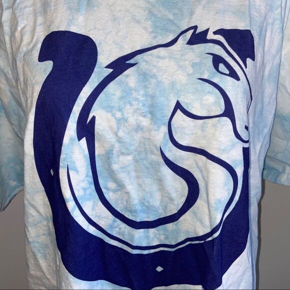 NFL Indianapolis Colts custom tie died graphic T-shirt - Picture 7 of 12